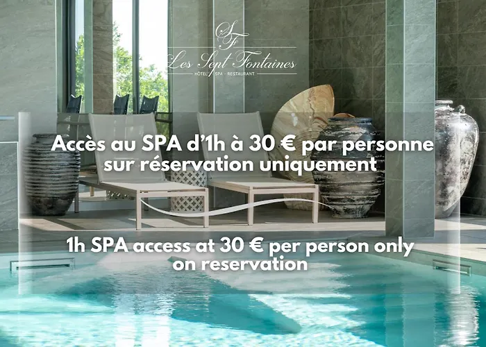 Jacuzzi-Hotel: Hôtel&Spa Les Sept Fontaines Best Western Premier